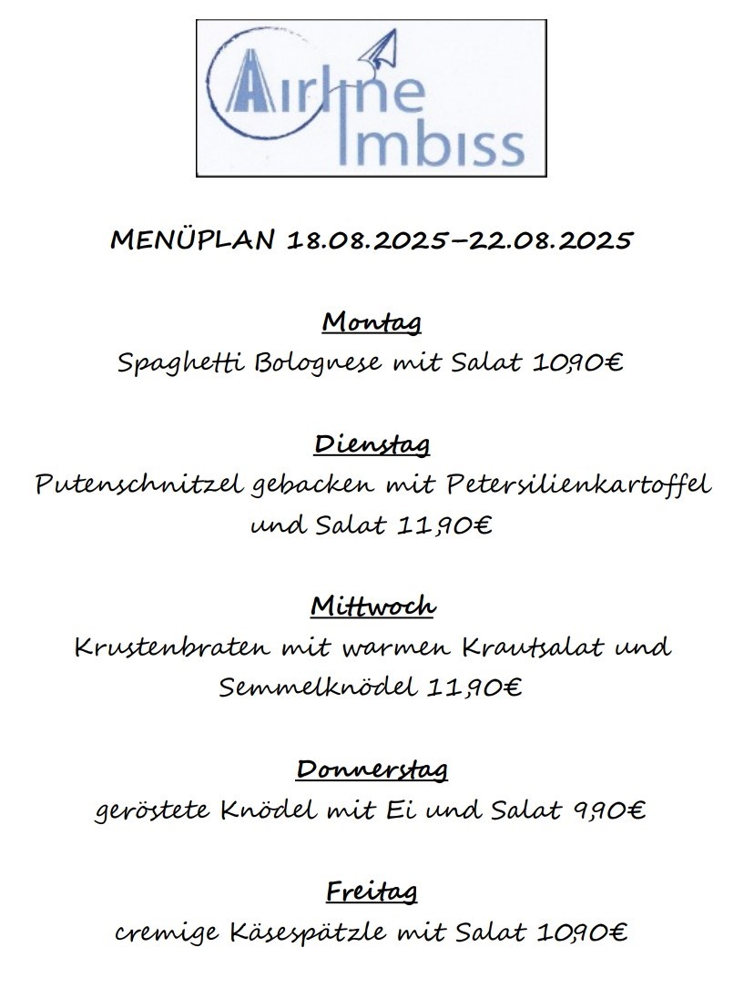 Menüplan