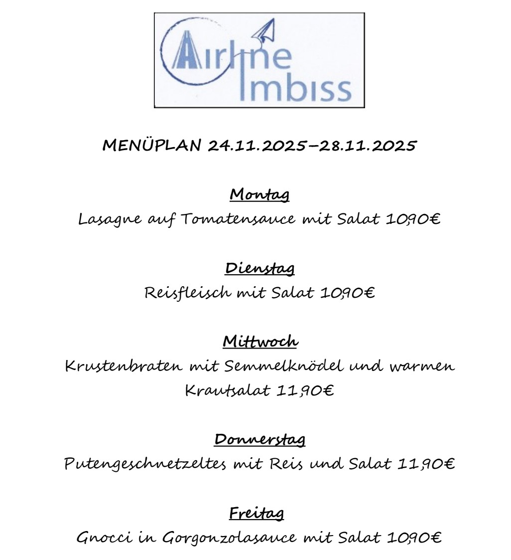 Menüplan