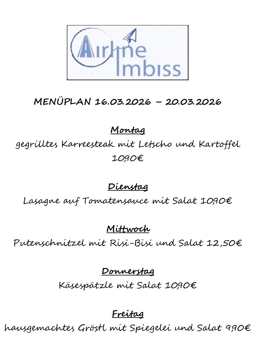 Menüplan