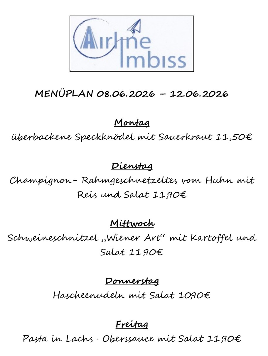 Menüplan